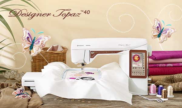 Husqvarna Viking Designer Topaz 40 Sewing Machine